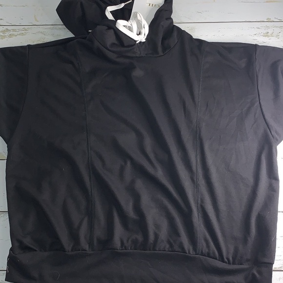 Gilli Black Short Sleeved Hoodie NWT - Picture 8 of 8